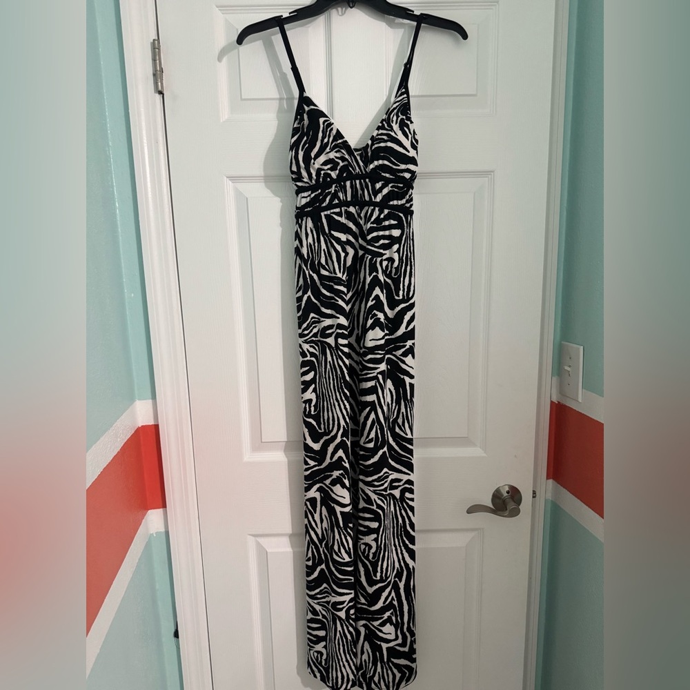 Zebra Maxi dress